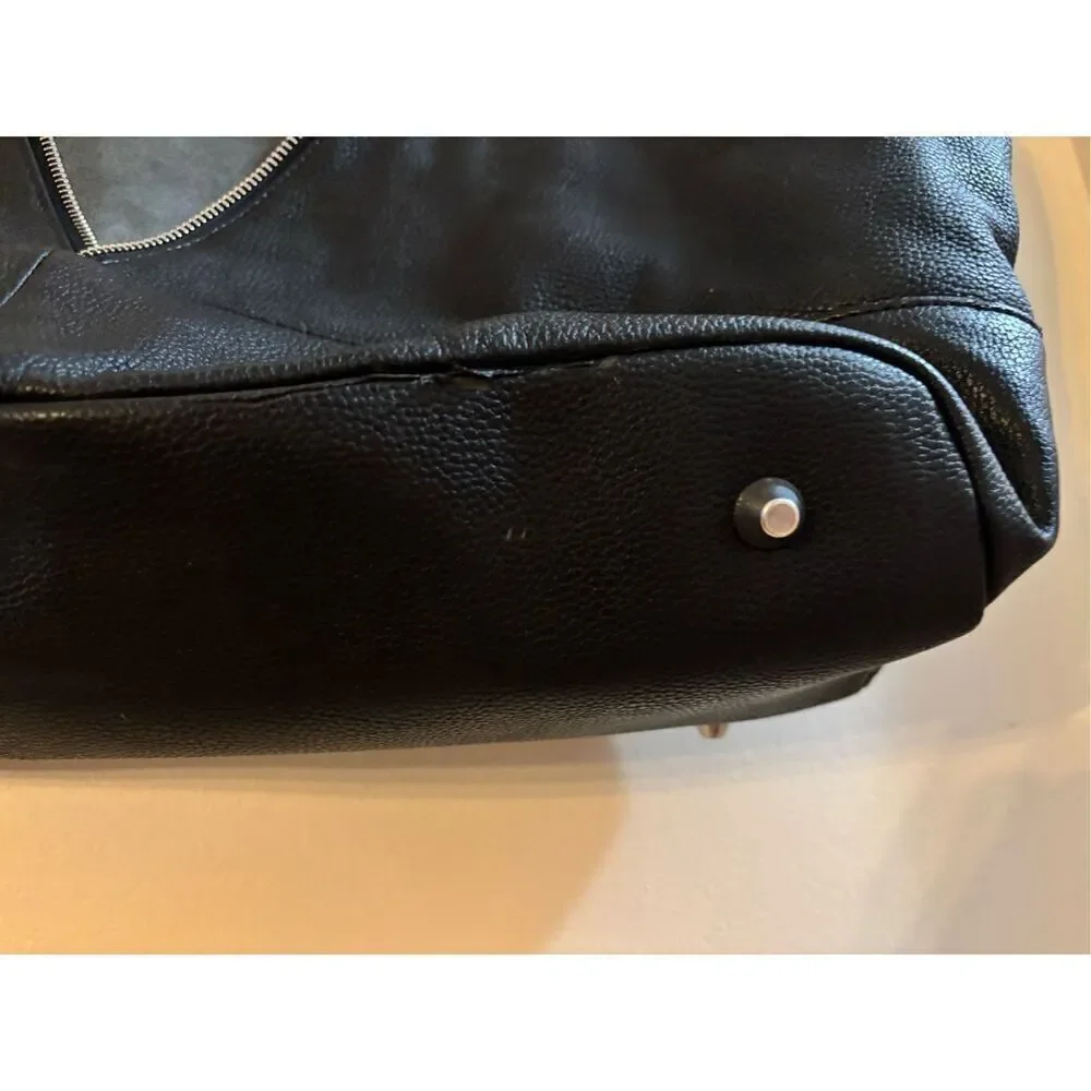 Green Bay Packer Leather Overnight Bag